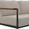Flash Furniture Black Teak Accented Loveseat with Cushions GM-201027-2S-GY-GG - alternate 7